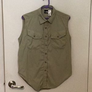 The North Face women’s nylon vest size L